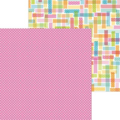 Doodlebug Cute & Crafty Designpapier - Pretty In Pink